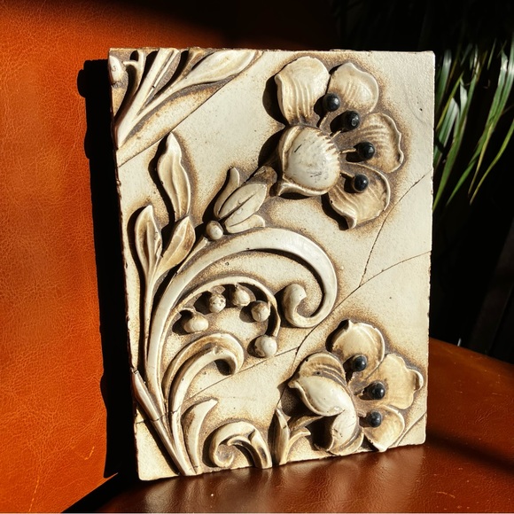 Sid DickensTaj Flowers Memory Blocks Hand Poured Cement Retired Pattern